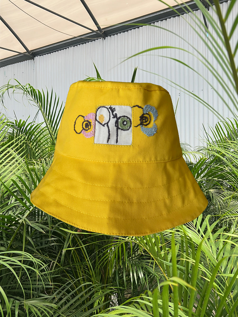 Nike retro bucket hat hot sale yellow